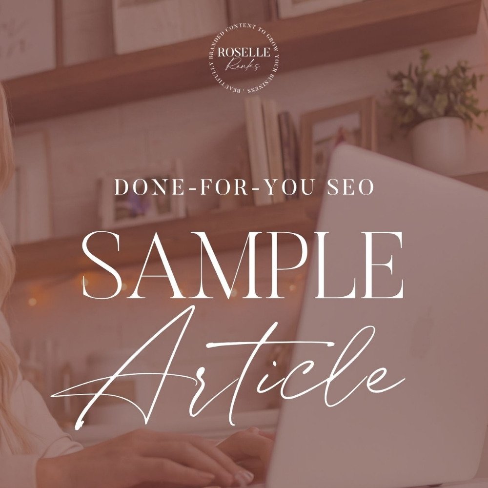 Blog Entry Sample — SEO For Blog Cover