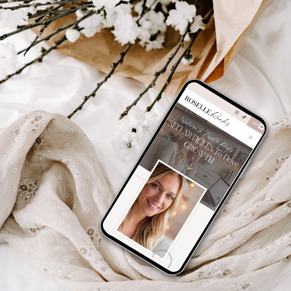 Roselle Ranks Website iPhone