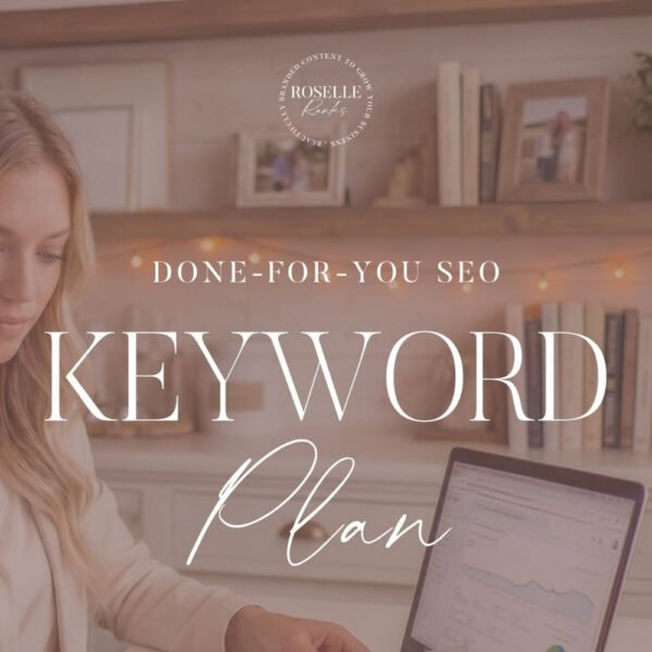 SEO Keyword Plan