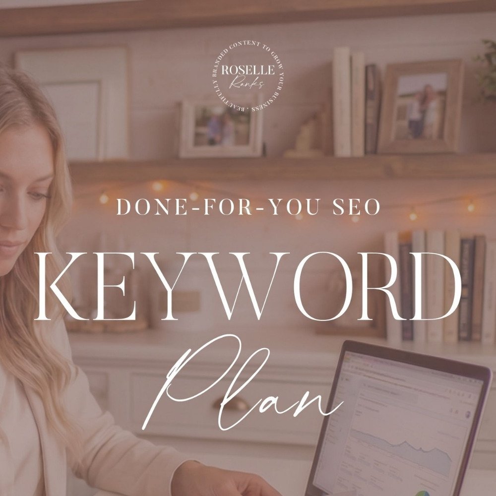 SEO Keyword Plan